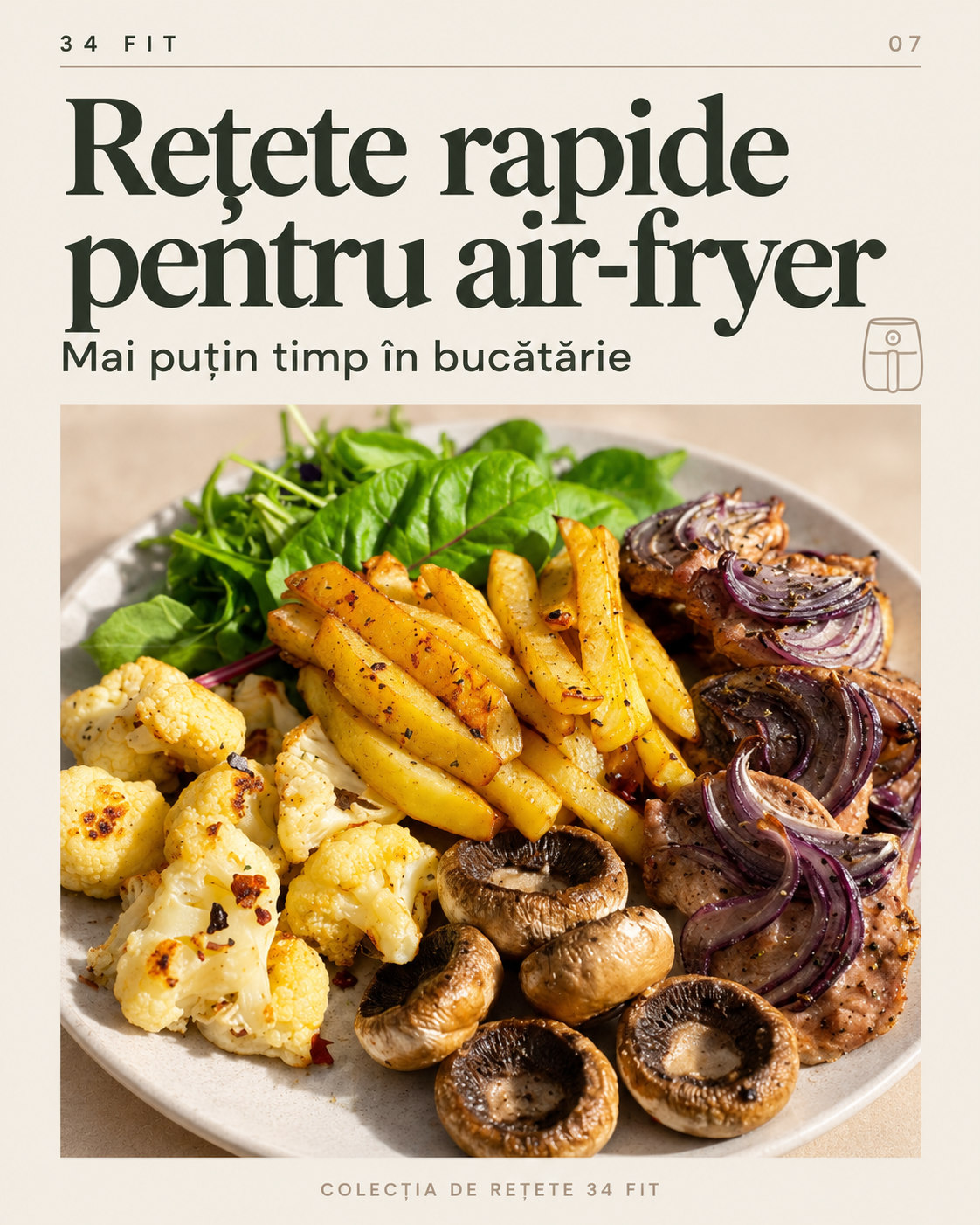 Rețete rapide pentru air-fryer