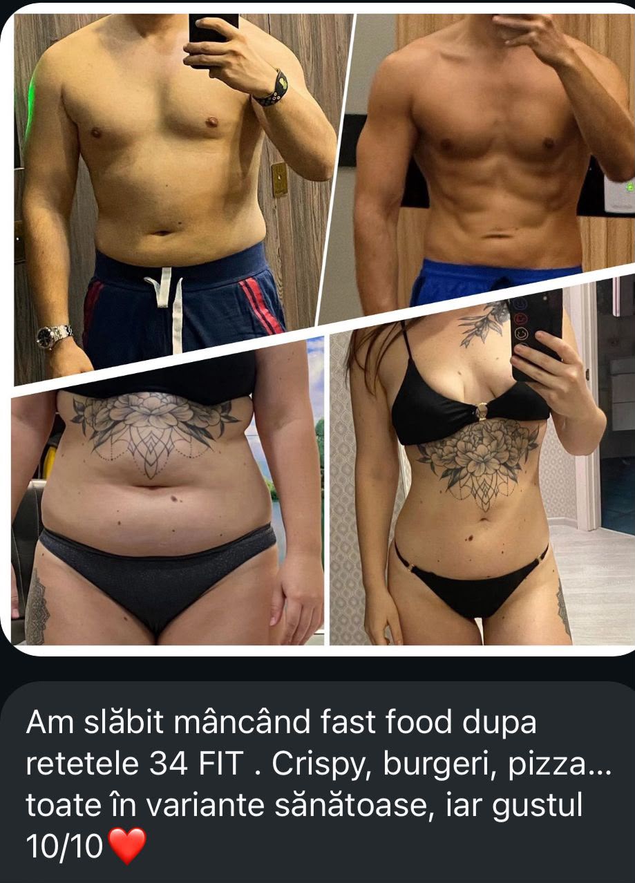 Transformare cu mese sănătoase și fast-food reinterpretat