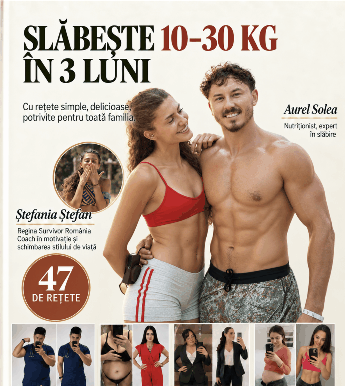 Slăbește 10-30 kg în 3 luni cu rețete simple